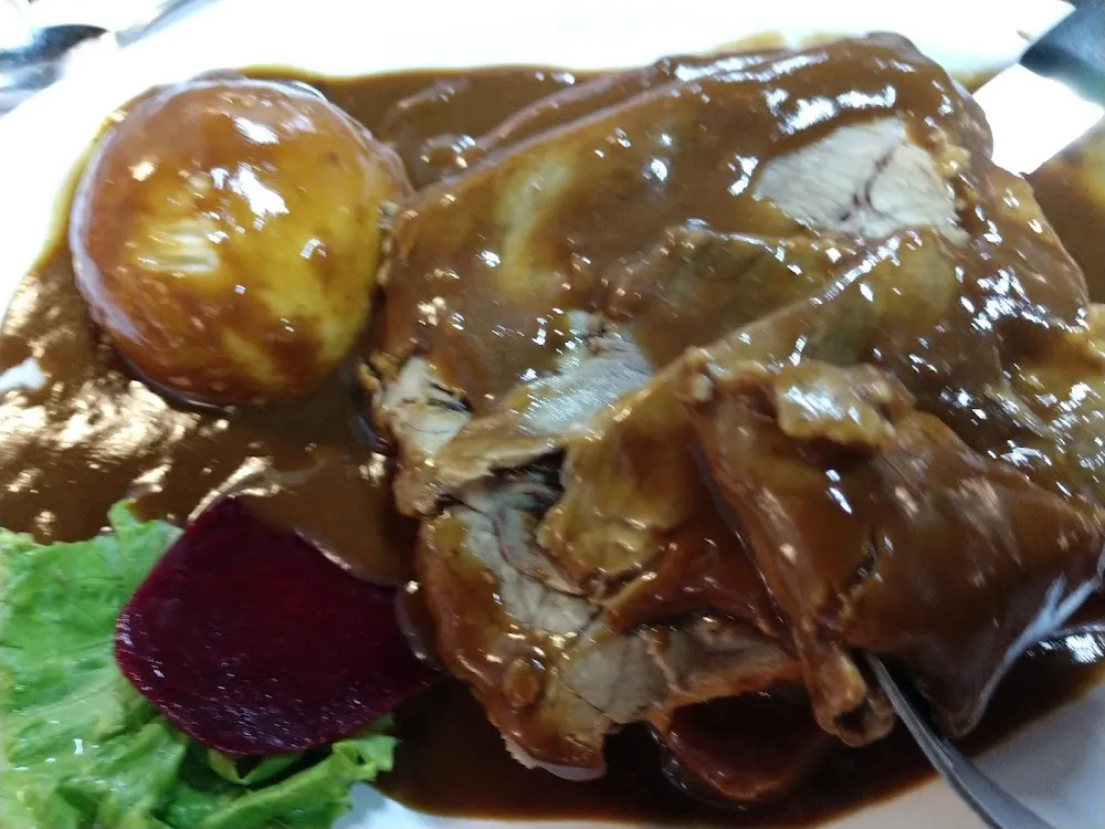 Open Faced Roast Beef